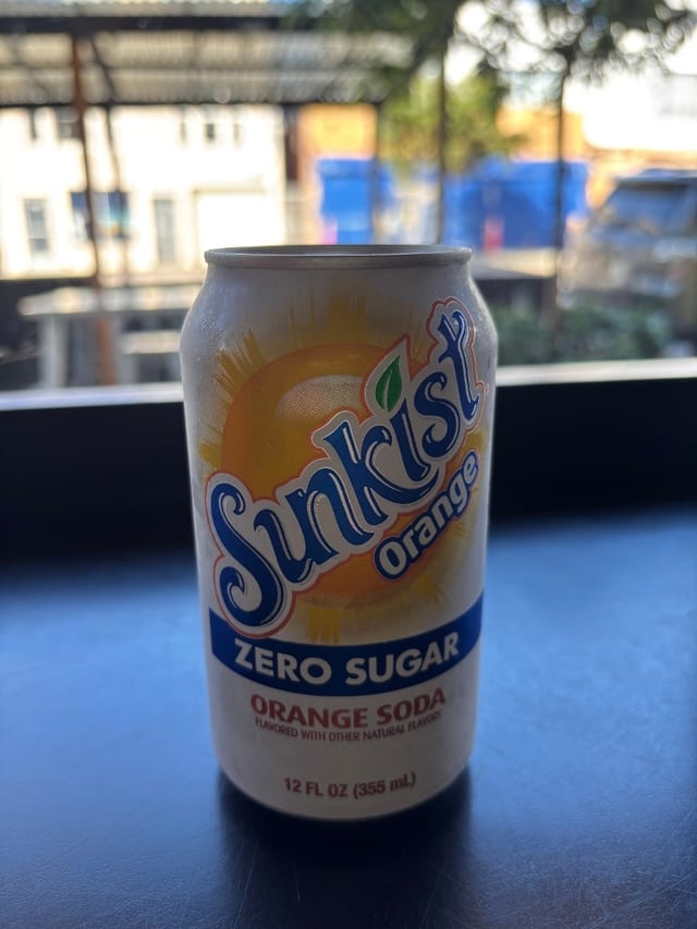 Sunkist zero.