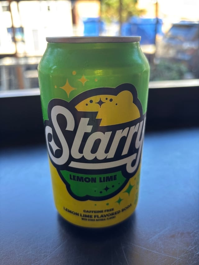 Starry lemon lime.